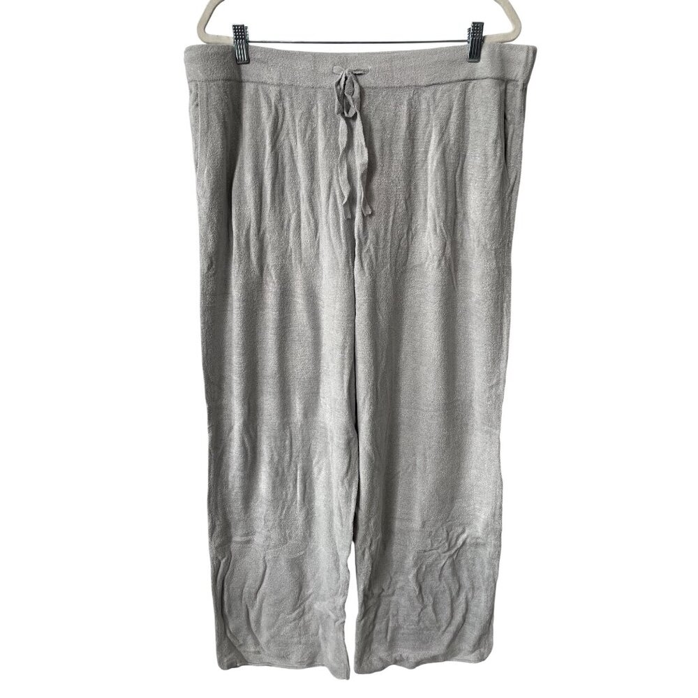 Barefoot Dreams Pant Size 1X Regular CozyChic UltraLite Rolled Edge Skylight NEW